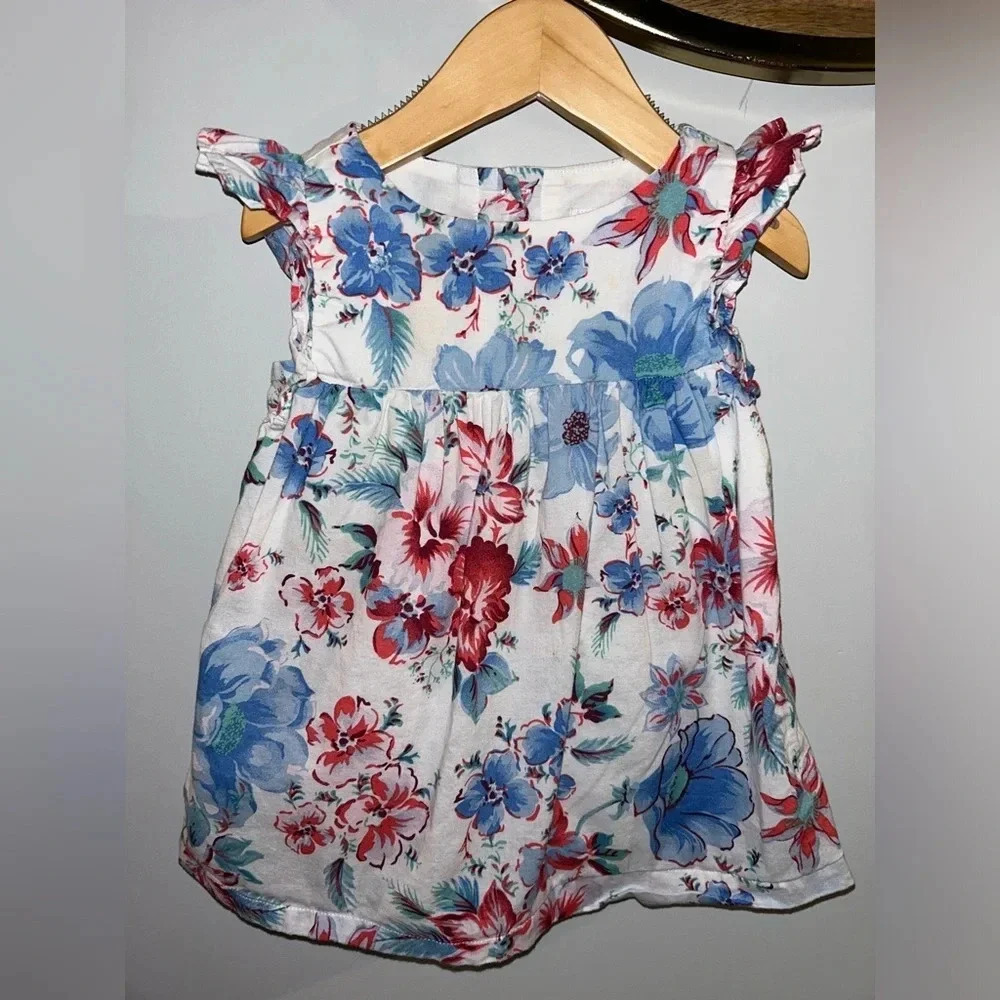 baby gap floral dress size 12-18 months